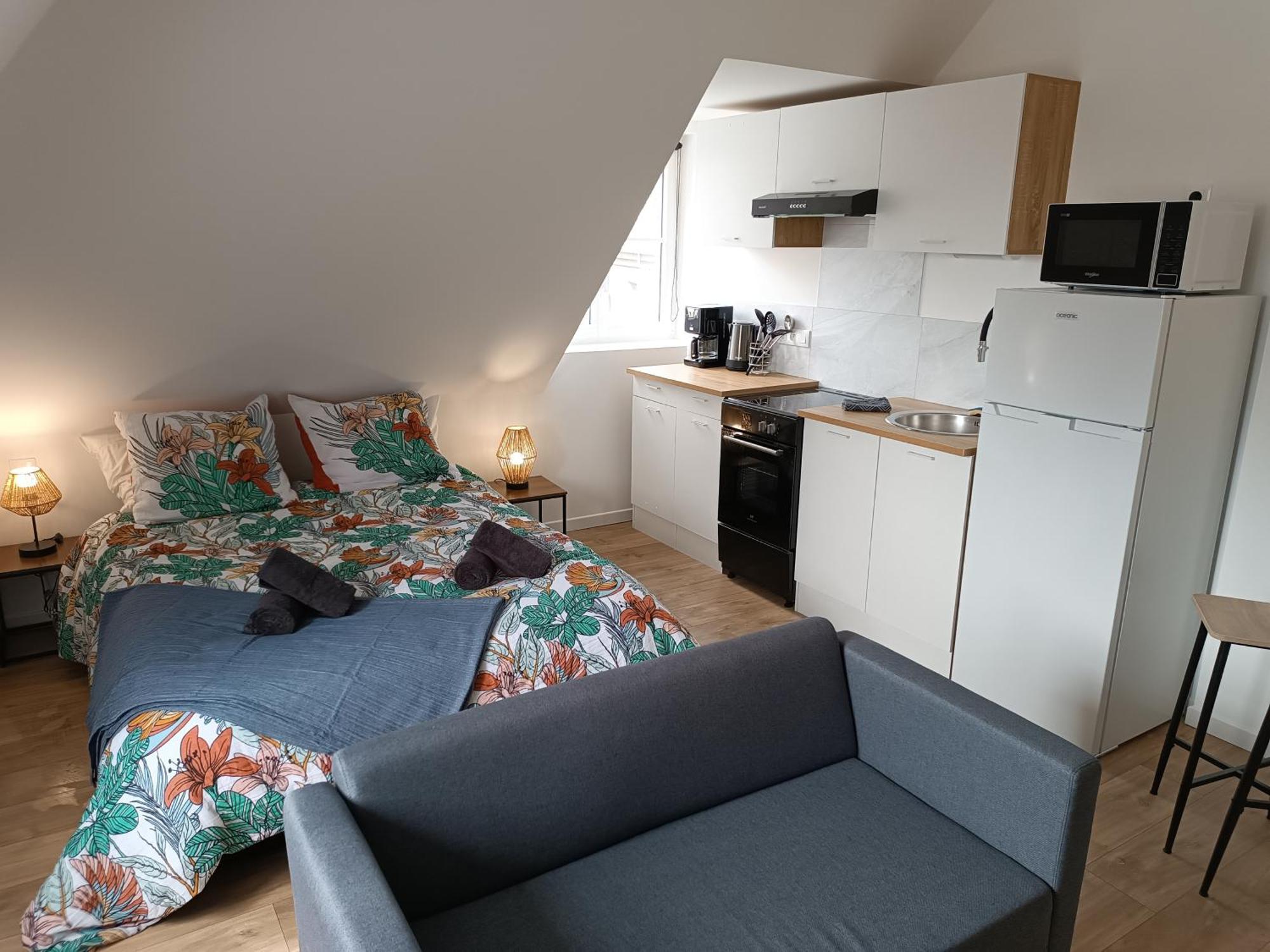 Elegant Studio ~Hyper Centre~ Apartment Coutances Luaran gambar