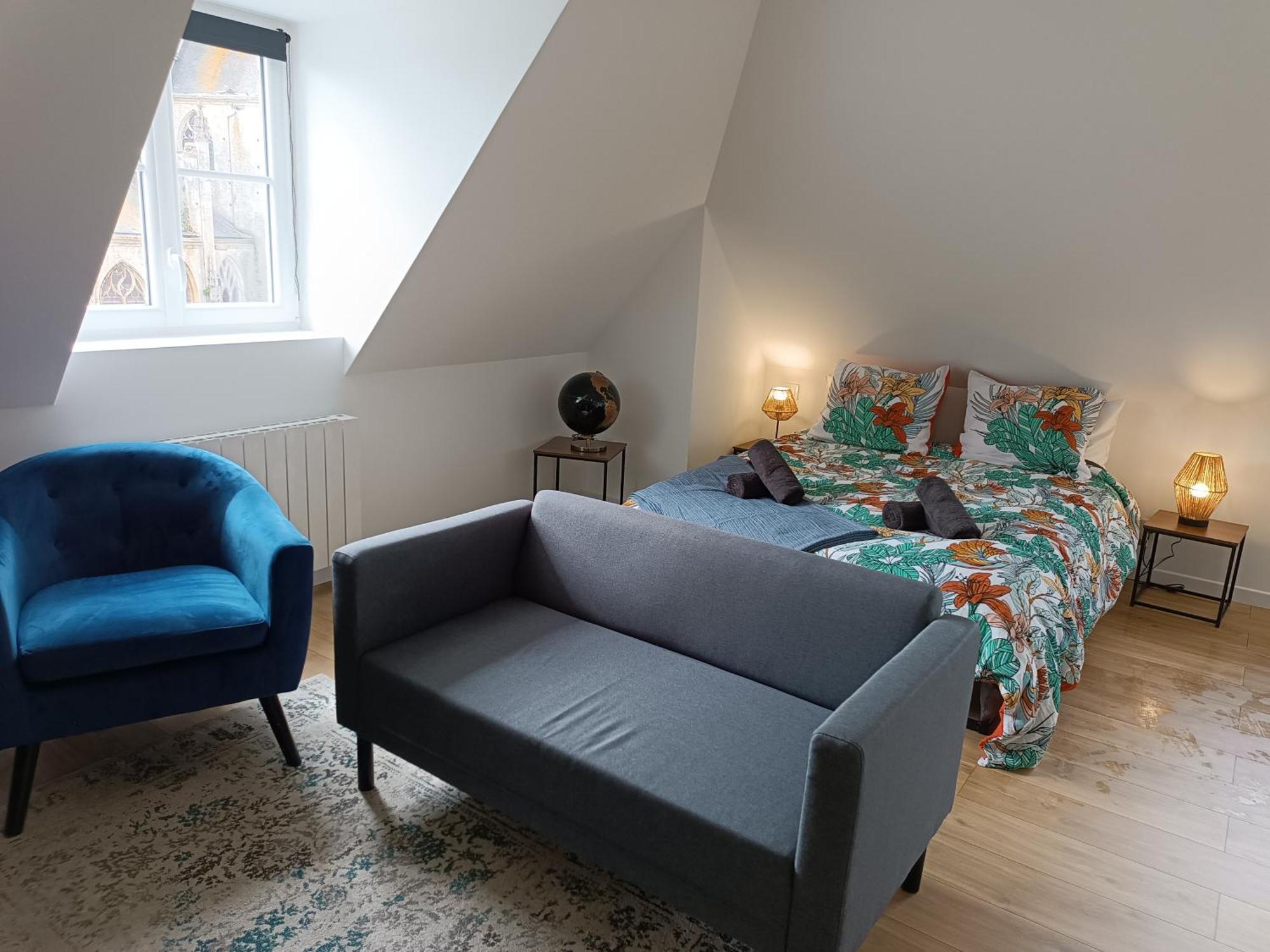 Elegant Studio ~Hyper Centre~ Apartment Coutances Luaran gambar